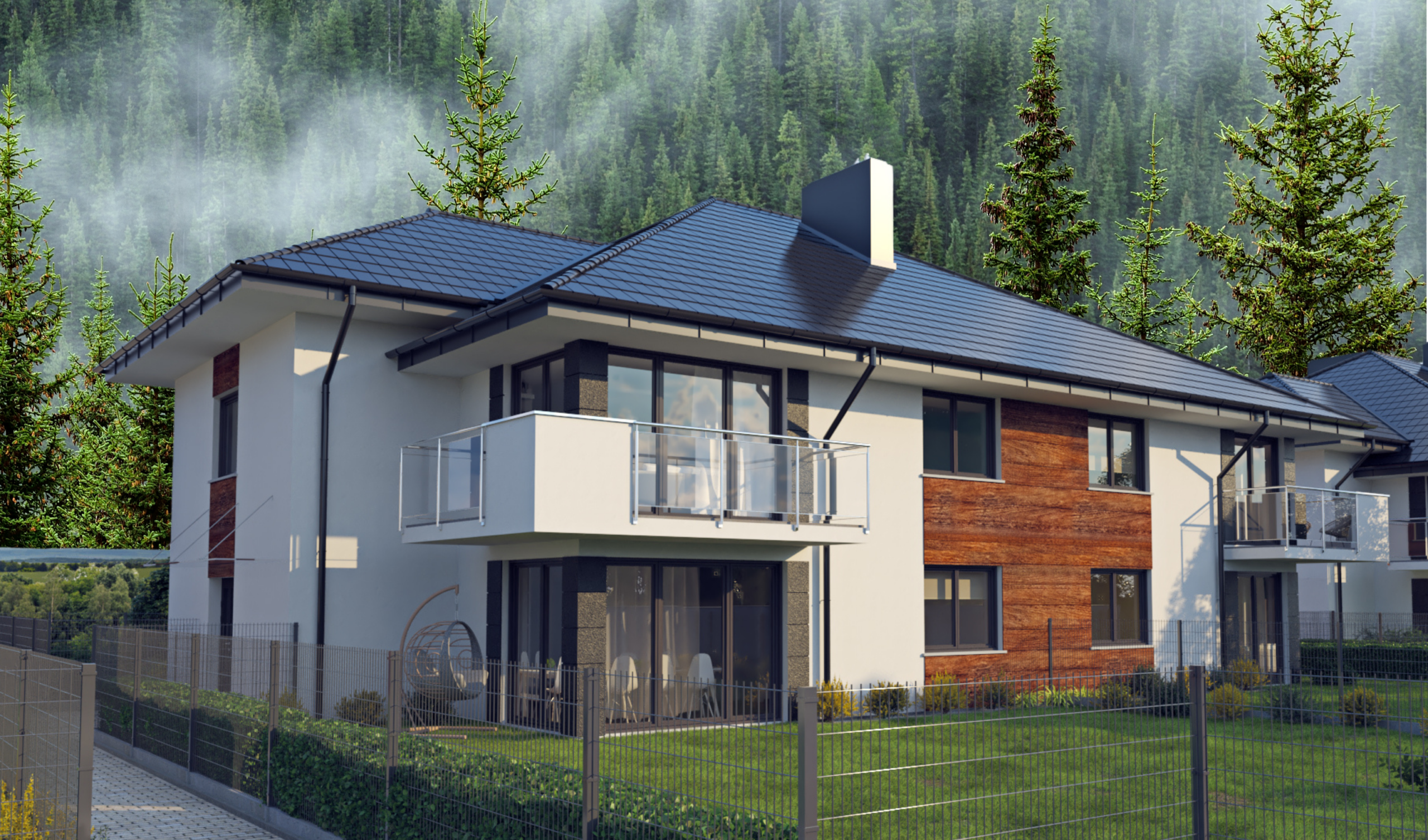 Apartamenty na sprzedaż w Polanicy-Zdroju Apartamenty na sprzedaż w Polanicy-Zdroju – Wille Forest blisko lasu i gór